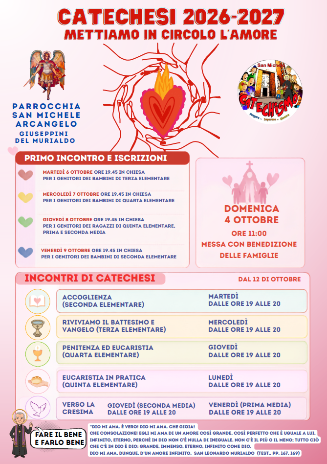 CATECHESI 26/27